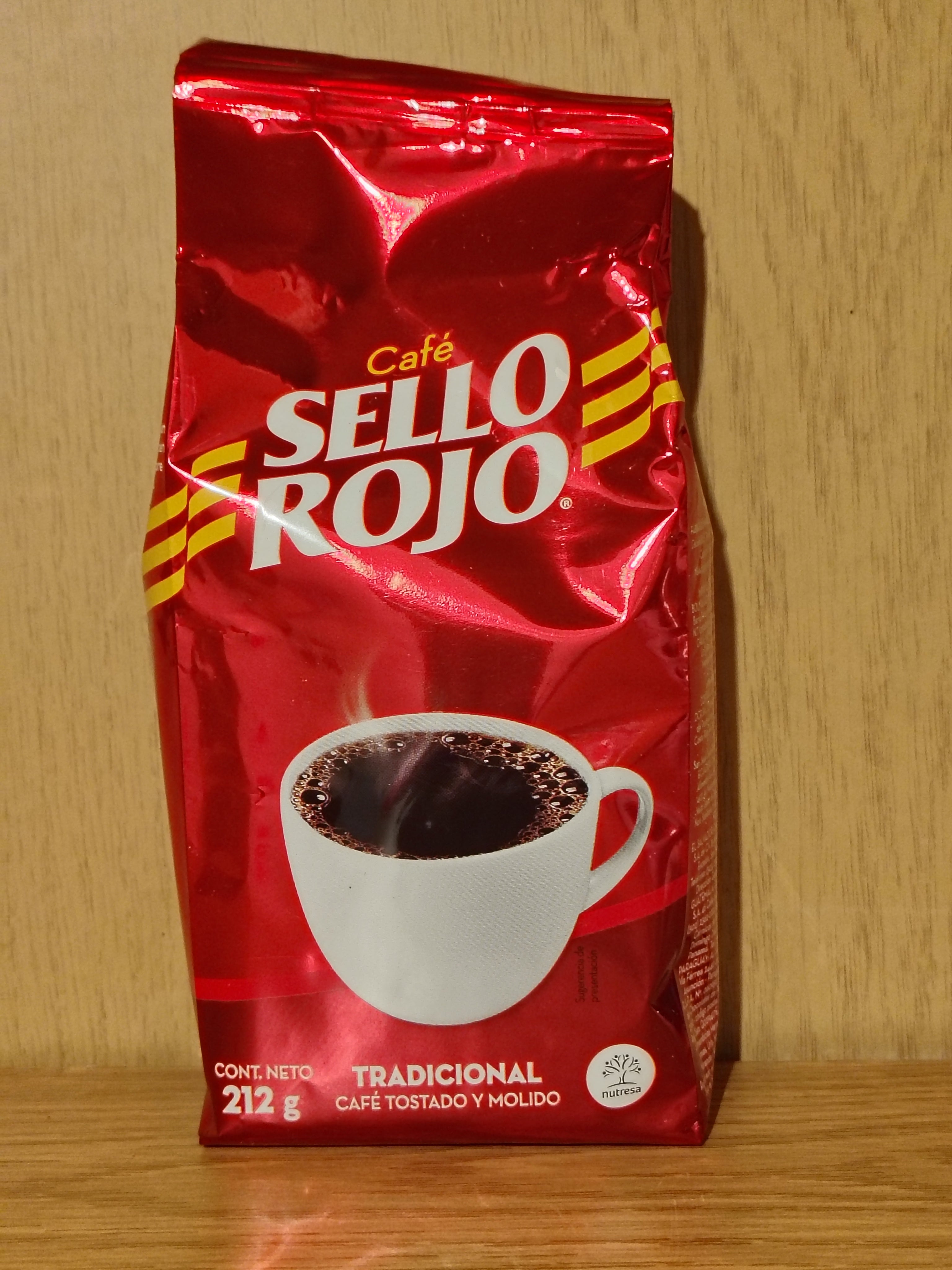 Café Sello Rojo Tradicional 212 g