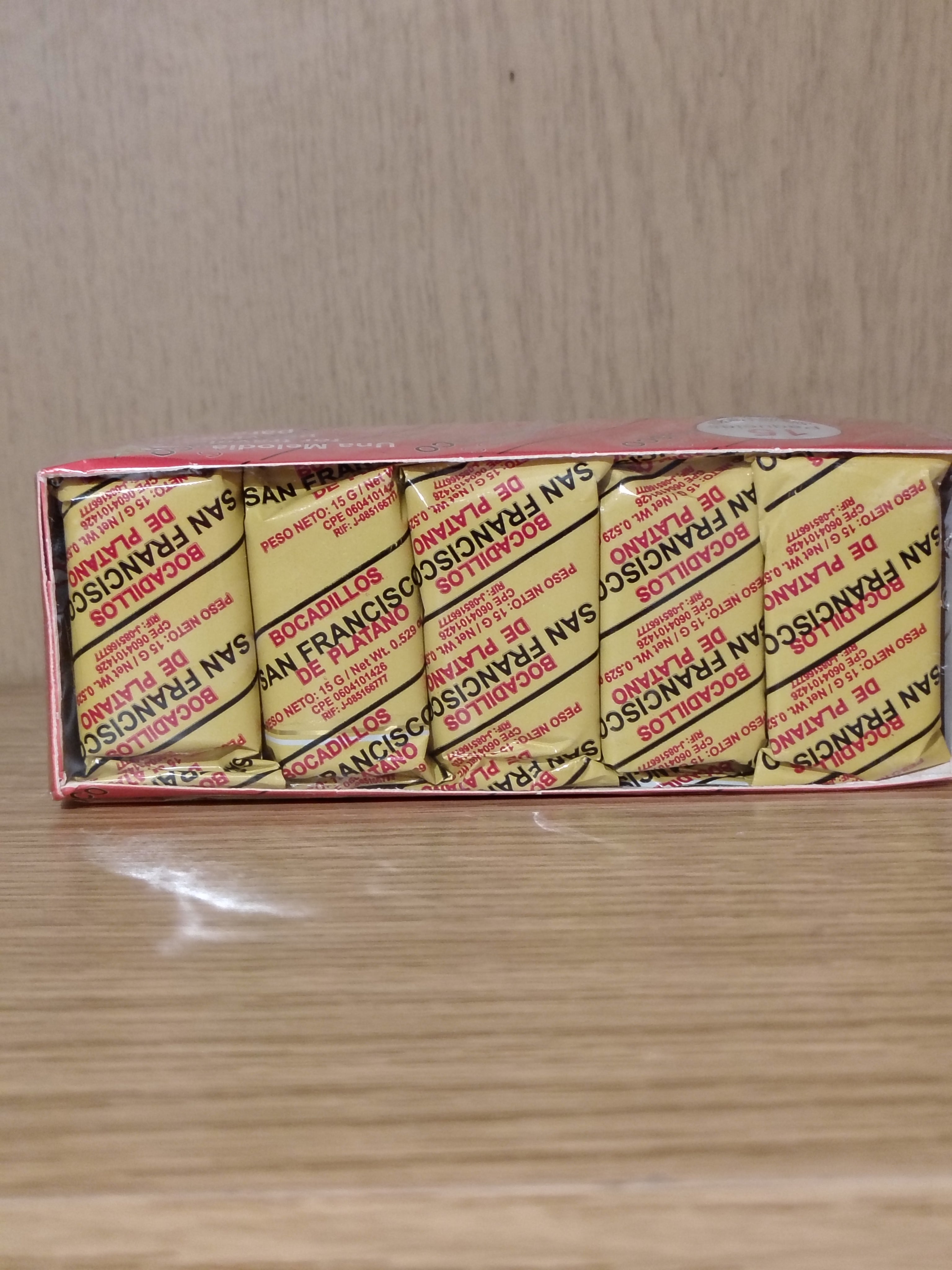 Bocadillo de Plátano San Francisco 50 g